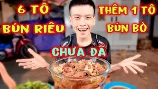 Ăn Tô Bún Riêu 6 Phần Chưa Đã Còn Kêu Thêm Tô Bún Bò Hoàng Tốc Độ Khiến Ai Chứng Kiến Cũng Bất Ngờ
