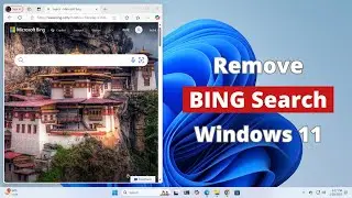 Как удалить поиск BING из Windows 11 и Edge (в 2024 году)