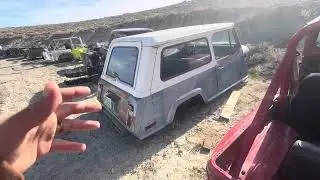Кузов Jeepster Commando &ndash; целая коробка/корпус &ndash; выживший без ржавчины | Проект реставрации класс...