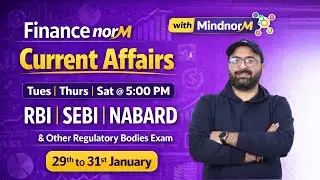 Finance Current Affairs for RBI Grade B | RBI Grade B Classes | RBI Preparation 2026 | Madhav Sir