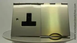 Satin Nickel Floor Sockets