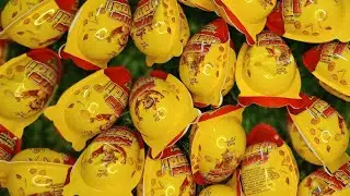 Very satisfied and relaxing kinetic sand asmr/new lot's of candies/candy chocolate unboxing video