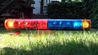 Federal Signal Aerodynic 24EAH-T LAPD lightbar HD
