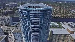 Drone & Interior HD Video - 2711 South Ocean Drive, apt. 2901, Hollywood, FL, 33019 _ With Address