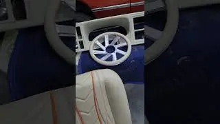 INSANE Custom Wrapped Interior on NBS Silverado Seats ,Dashboard & Steering Wheel Transformation! 🔥
