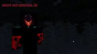 A Short video. Of me playing A minecraft Horror mod called aware and conscious.jar