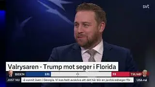 USA-val 2020 &ndash; Valvaka del 2 (SVT 2020.11.04)