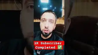 2 K Subscribers Completed #shorts #shorts #shorts