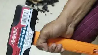 UNBOXING PALU BATU BODEM GAGANG FIBER KARET 10LB 5KG MERK KINEMASTER