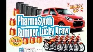 Pharmasynth Lucky Draw Live | Fair & Transparent Result | Don&rsquo;t Miss