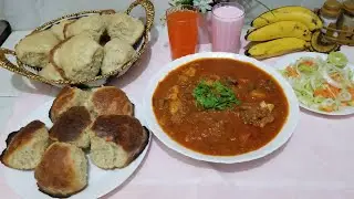 Muufo baraawe iyo maraqiisa/ Bravanese Bread and soup/😋😋😋💞💓