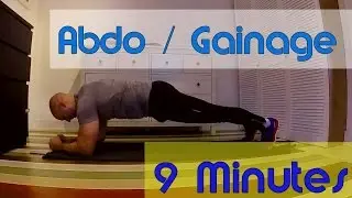 Abdo/gainage/ventre plat pour tous en 9 min