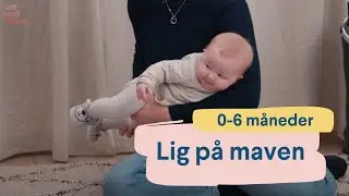 Motorik og leg 0-6 måneder: Lig på maven