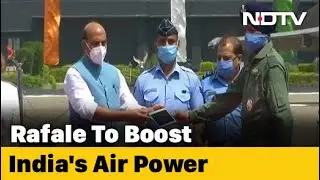 Rafale Jets Induction: 5 Rafale Jets Join Indian Air Force's 