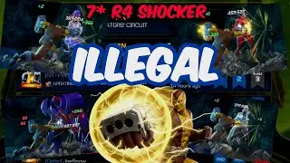 7* R4 Shocker is Illegal - Deletes Annoying Defenders like Nothing. BGs illegal Rotation 
