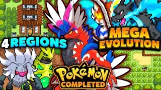 Pokemon GBA Rom Hack 2024 With Mega Evolution, 4 Regions, Paradox & Paldean Forms & More!