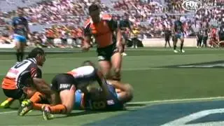 NRL Highlights | Nines: Game 2 - Wests Tigers v Titans (Highlights)