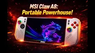 Handheld Portable Gaming Beast? Claw A8 BZ2EM Review