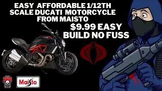 GI JOE CLASSIFIED 1/12 Scale Street Bike / Motorcycle COBRA or Joes! cheap easy build TJ MAXX WIN!