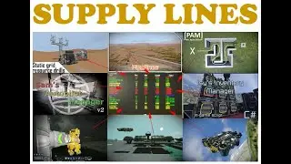 Supply Lines - Automate Your World - Space Engineers Automation Script
