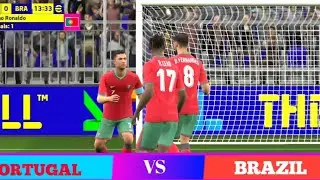 PORTUGAL vs BRAZIL|FULL MATCH|RONALDO FOOTBALL MATCHES|#santalgamer