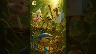 Escape from the Jungle Roots! | Pixar-Style Rescue Story