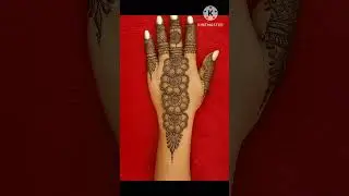 #conedesigns stylish mehandi