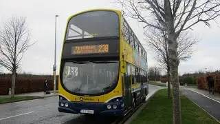 On Board Dublin Bus GT 33 On Route 238 From Blanchardstown SC - Tyrellstown Village