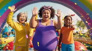 Fall Guys Wobbly Contestant Missed the Finish Line | Nursery Rhymes for Kids & Baby Songs