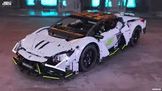 lego 42214 Lanborghini revuelto stop motion