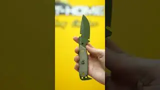 Нож DPx HEST Original OD Green сталь D2 рукоять Green Canvas Micarta (DPXHSX114)