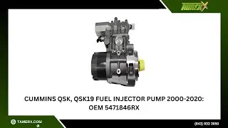Cummins QSK, QSK19 Fuel Injector Pump 2000-2020: OEM 5471846RX