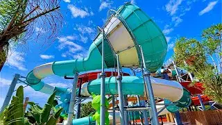 Magicone funnel Water Slide at Club Mega Saray