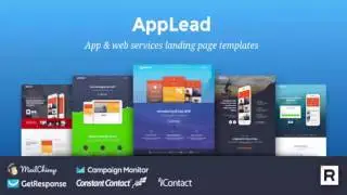 AppLead - App Landing Pages | Themeforest Website Templates and Themes