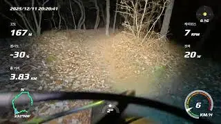 도솔산 활공장 4 4k 떨림방지 xc 하드테일 dji osmo action 6 supernight mode RS