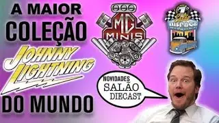 Parte 2 Sal&atilde;o DieCast Vs MgMinis visitando o escrit&oacute;rio da Johnny Lightning e Auto World nos EUA