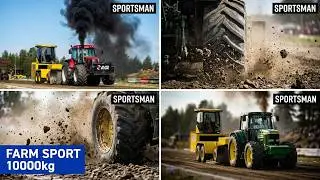 Farm Sport 10000 kg Tractor Pulling Tyrnävä 24.7.2021