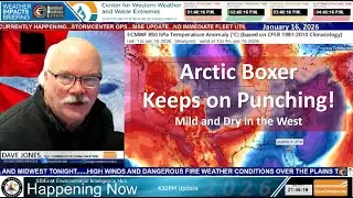 Dangerous Cold Air is Crashing through the Upper Mid West and Headed East, Some Snow but Nothing Big