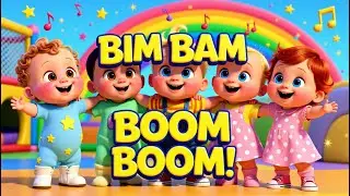 🎶 Bim Bam Boom Boom &ndash; Kids Dance Party | Fun Dance Song for Kids