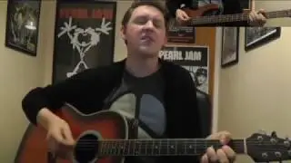 Last Kiss - Pearl Jam acoustic cover
