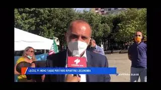 Antenna Sud 85 - A Lecce i gazebo di Forza Italia Puglia per la Riforma Fiscale 12 giugno 2021