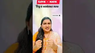 Love-hate relationship #idioms #learnspokenenglish #englishlanguage #vocabulary
