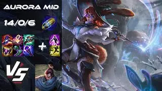 MID Aurora vs Yasuo - NA Challenger Patch 25.S2.4