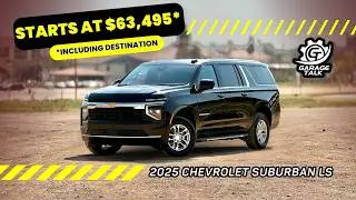 Chevrolet Suburban LS 2025 года // СКОЛЬКО СТОИТ БАЗОВАЯ МОДЕЛЬ Suburban?