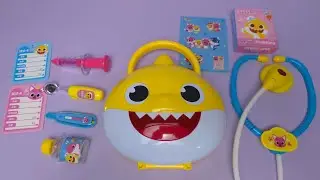 3 Minutes Satisfying With Unboxing Baby Shark Doctor Set ASMR (No Music) 