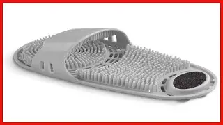 Kibhous Silicone Shower Foot Scrubber Personal Foot Massage and Cleaning, Non-Slip Foot Scrubber -