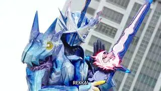 Kamen Rider X Saber King Sword Slash (EP 38).