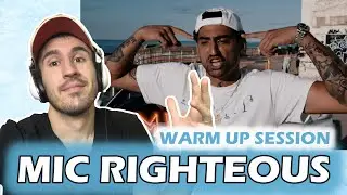 MIC RIGHTEOUS | Warm Up Sessions [S10.EP1]: SBTV | iKaanic UK RAP REACTION