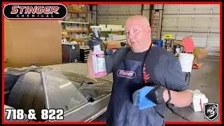 How to restor glass with 718 Crystal Clear & 822 Showroom Shine! | STINGER CHEMICALS