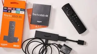 Fire TV Stick 4K streaming device with Alexa Voice Remote Dolby Vision Unboxing
